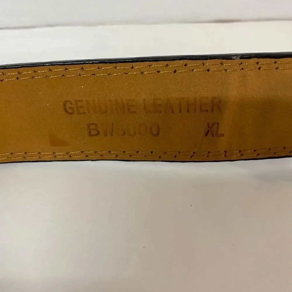Man casual belts regular buckle leather belt